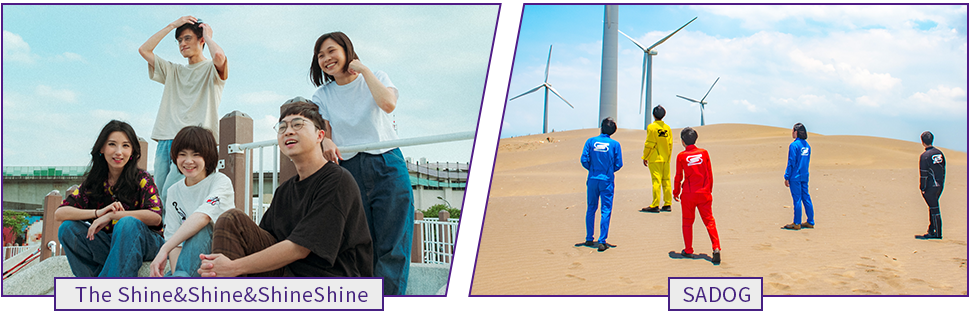 Desktop: Photos of performing groups